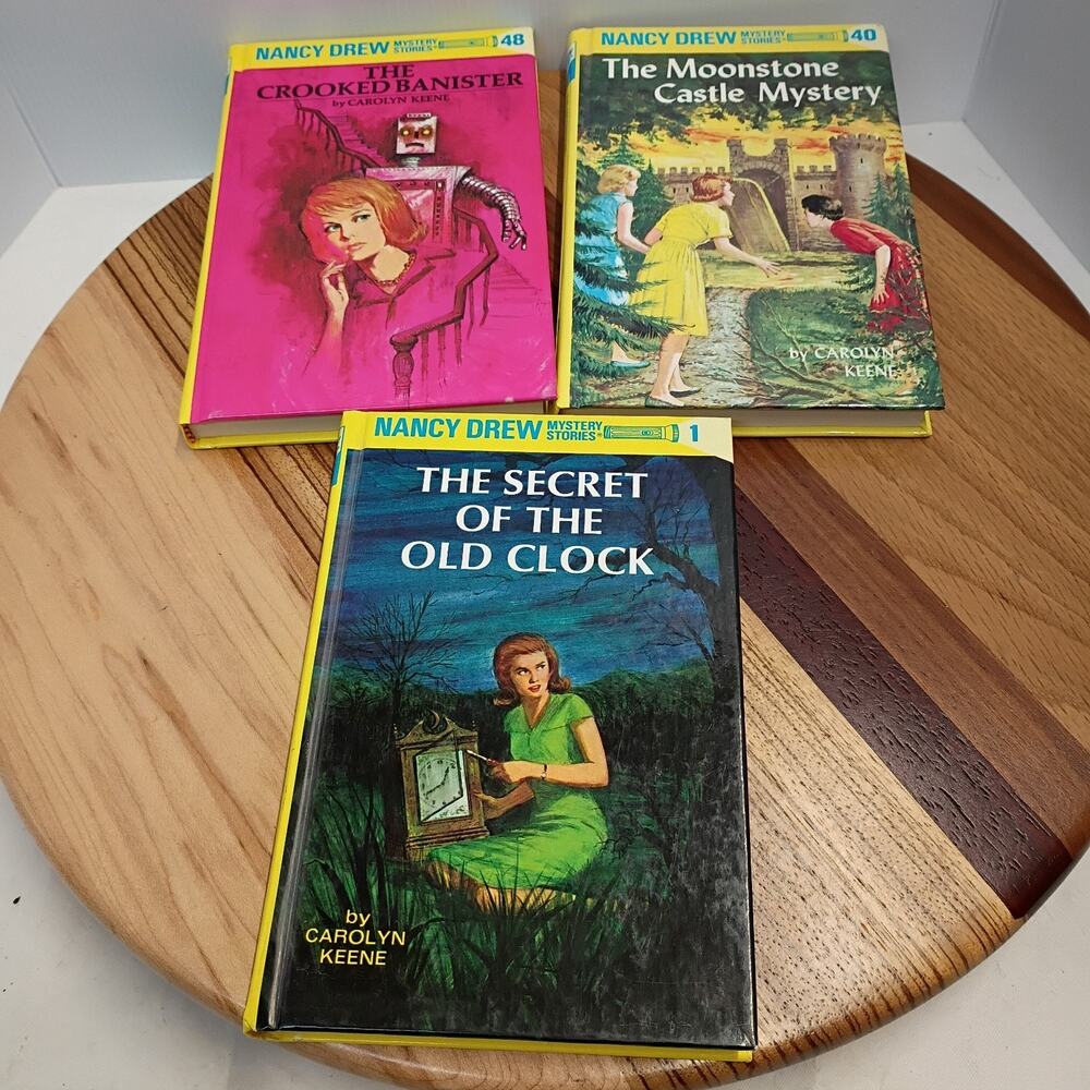 Nancy Drew By Carolyn Keene HC Book Lot Of 3